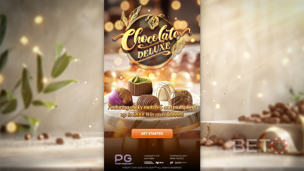 Виграйте 5 000 разів більше ставки у відеослоті Chocolate Deluxe!