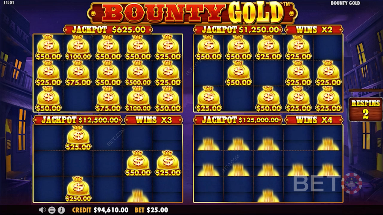 Bounty Goldспеціальний бонус Money Re-Spin