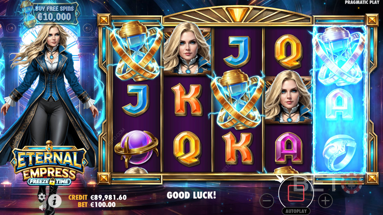 Вічна імператриця - огляд гри Freeze Time від BETO Slots