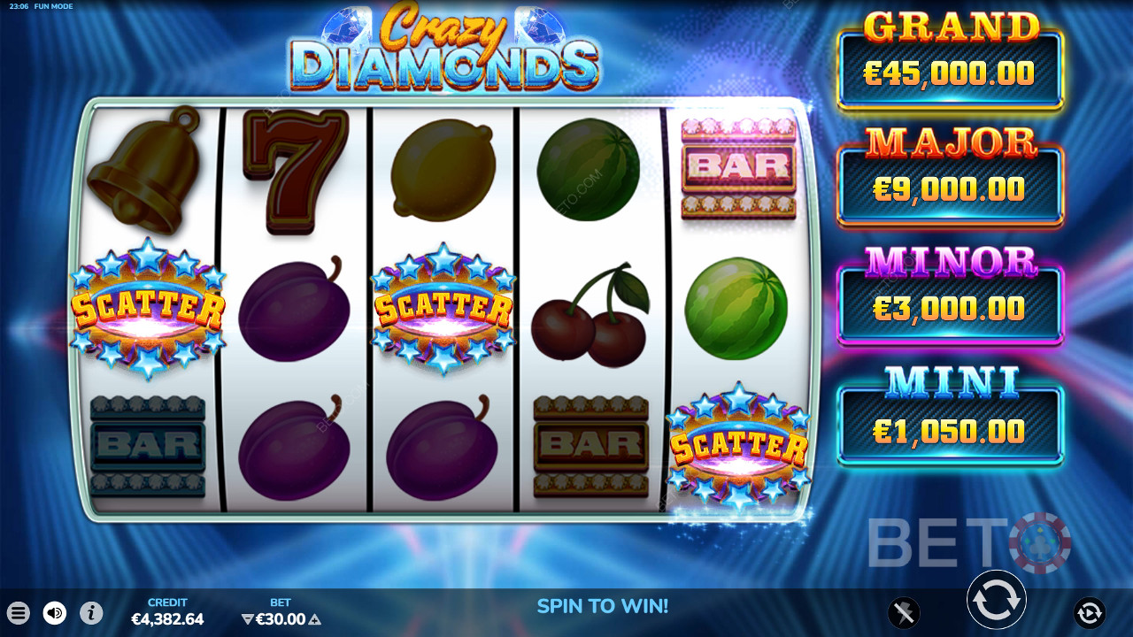Огляд Crazy Diamonds від BETO Slots