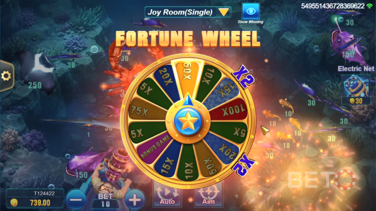 Огляд Ocean Hunter від BETO Slots