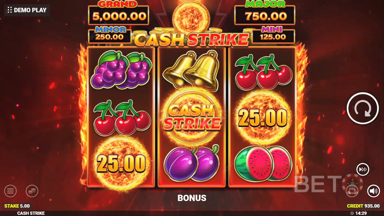 Огляд Cash Strike від BETO Slots