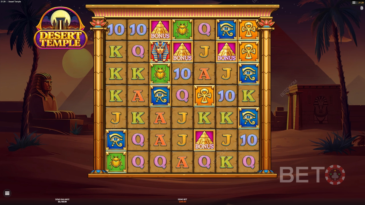 Огляд Desert Temple від BETO Slots