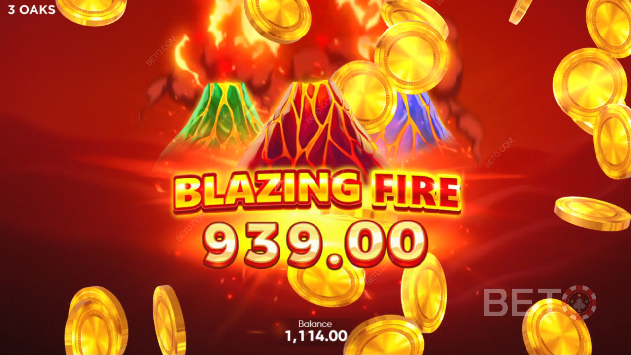 Як грати в 3 монетні вулкани від 3 Oaks Gaming