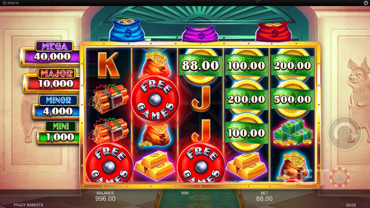 Огляд Piggy Bandits від BETO Slots