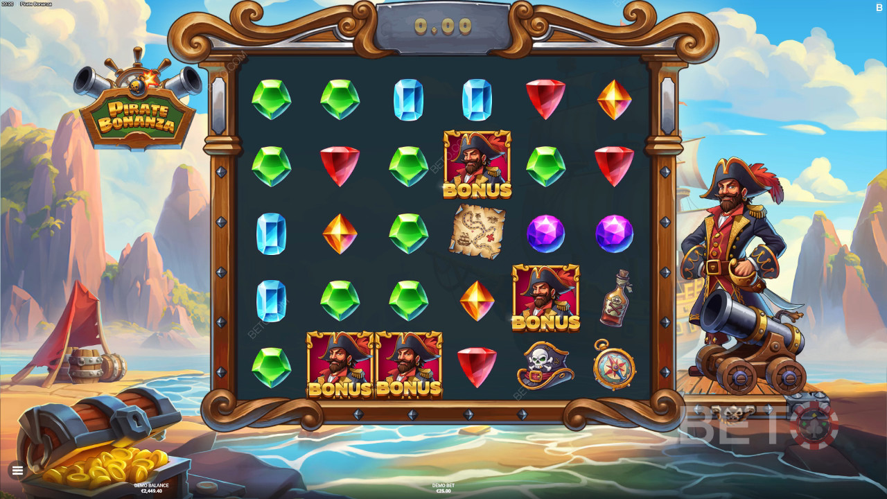 Огляд Pirate Bonanza від BETO Slots