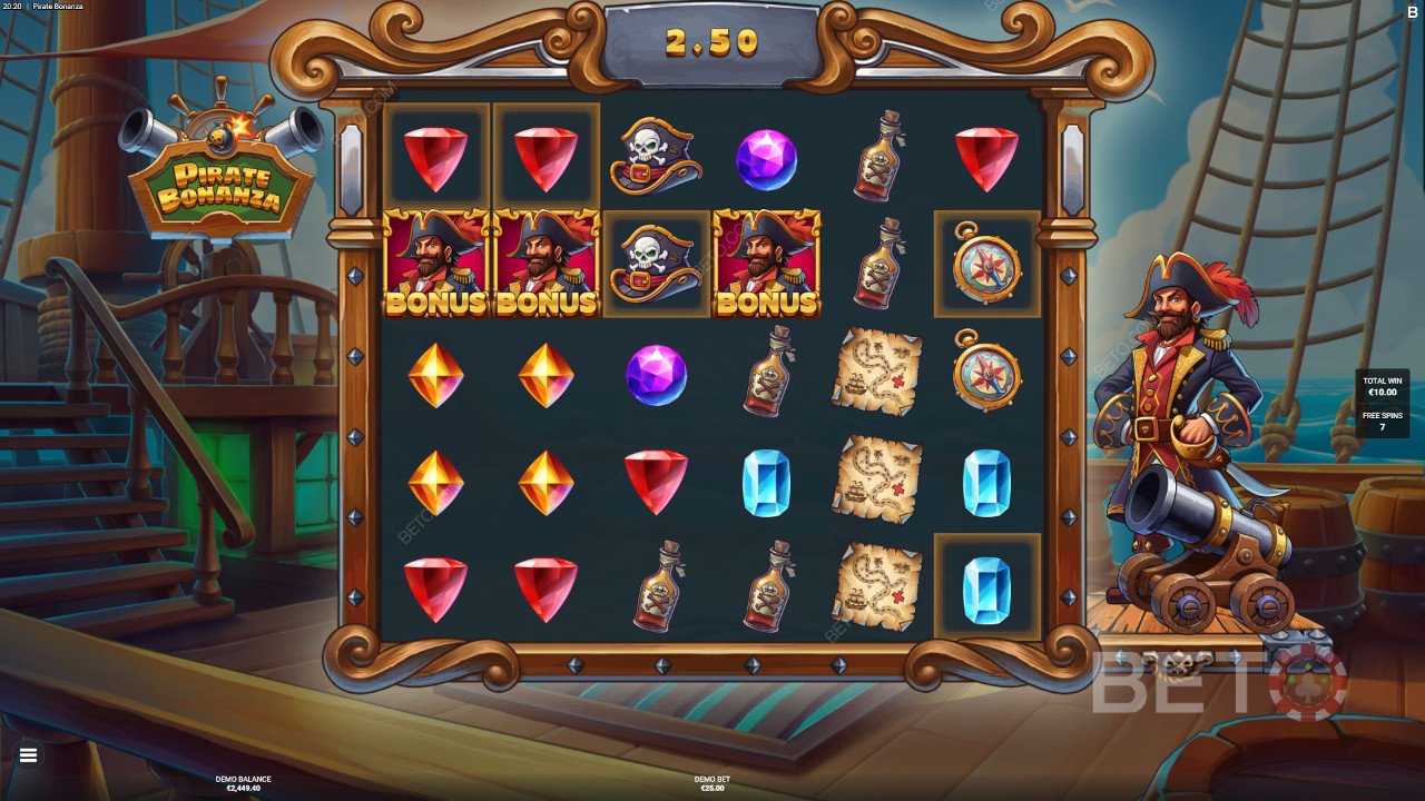 Як грати в Pirate Bonanza від Backseat Gaming