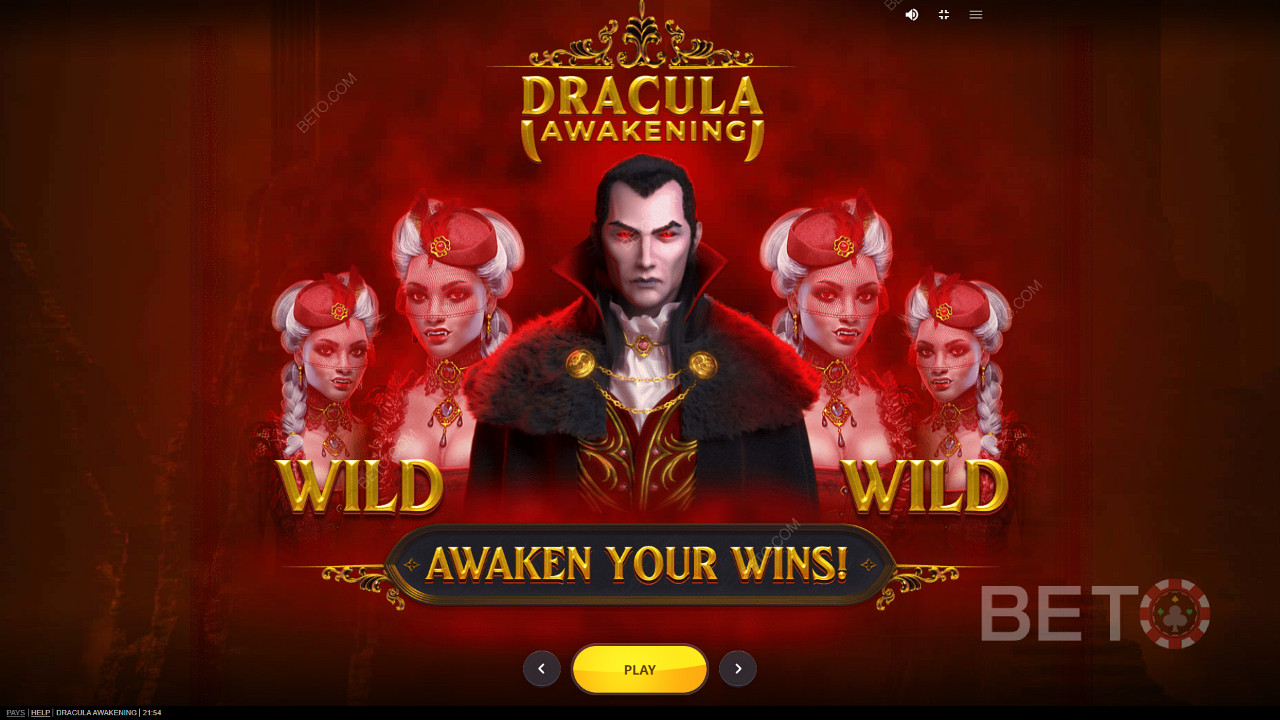 Відчуйте силу Дракули в онлайн-слоті Dracula Awakening