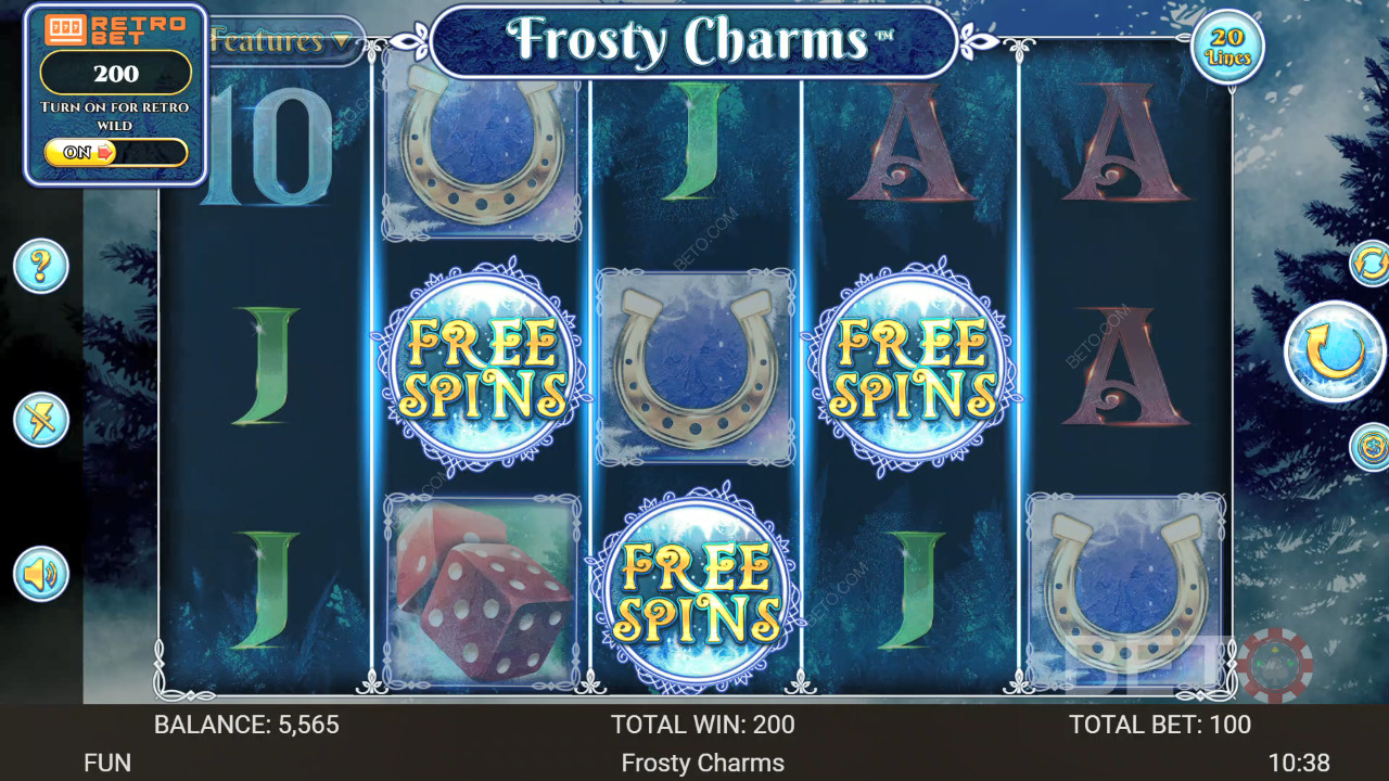 Огляд Frosty Charms від BETO Slots