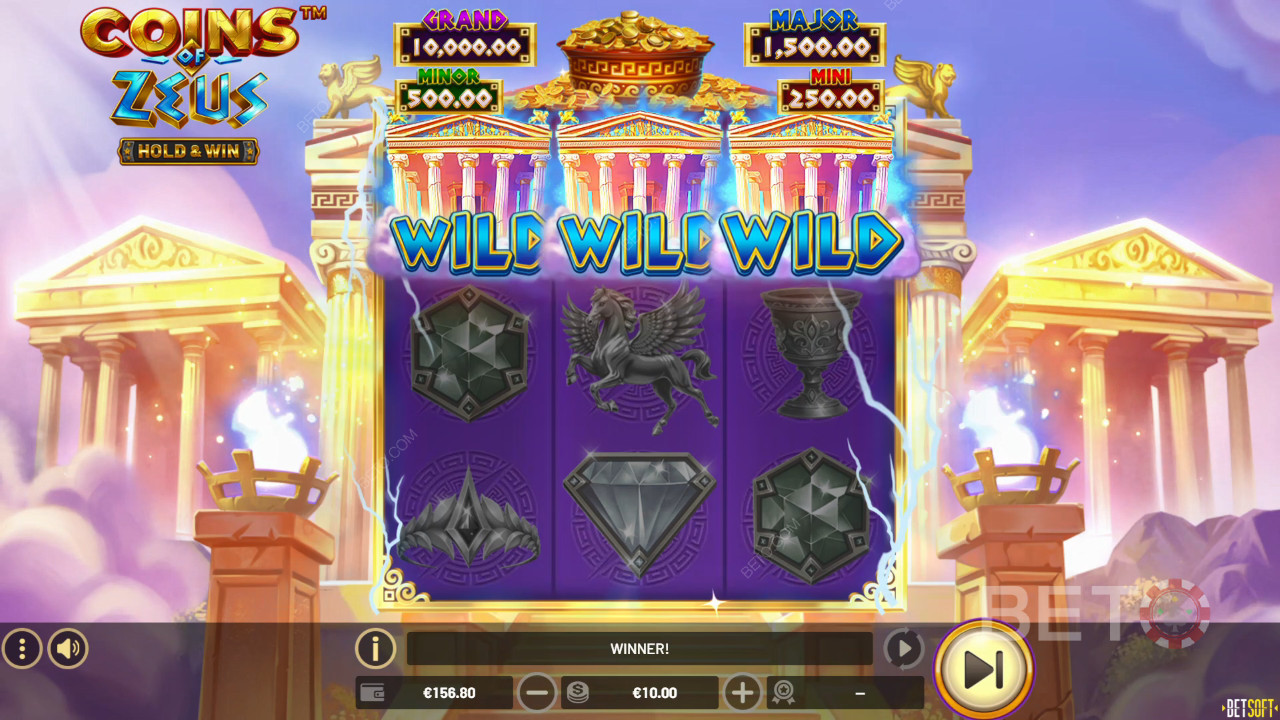 Огляд Coins of Zeus від BETO Slots