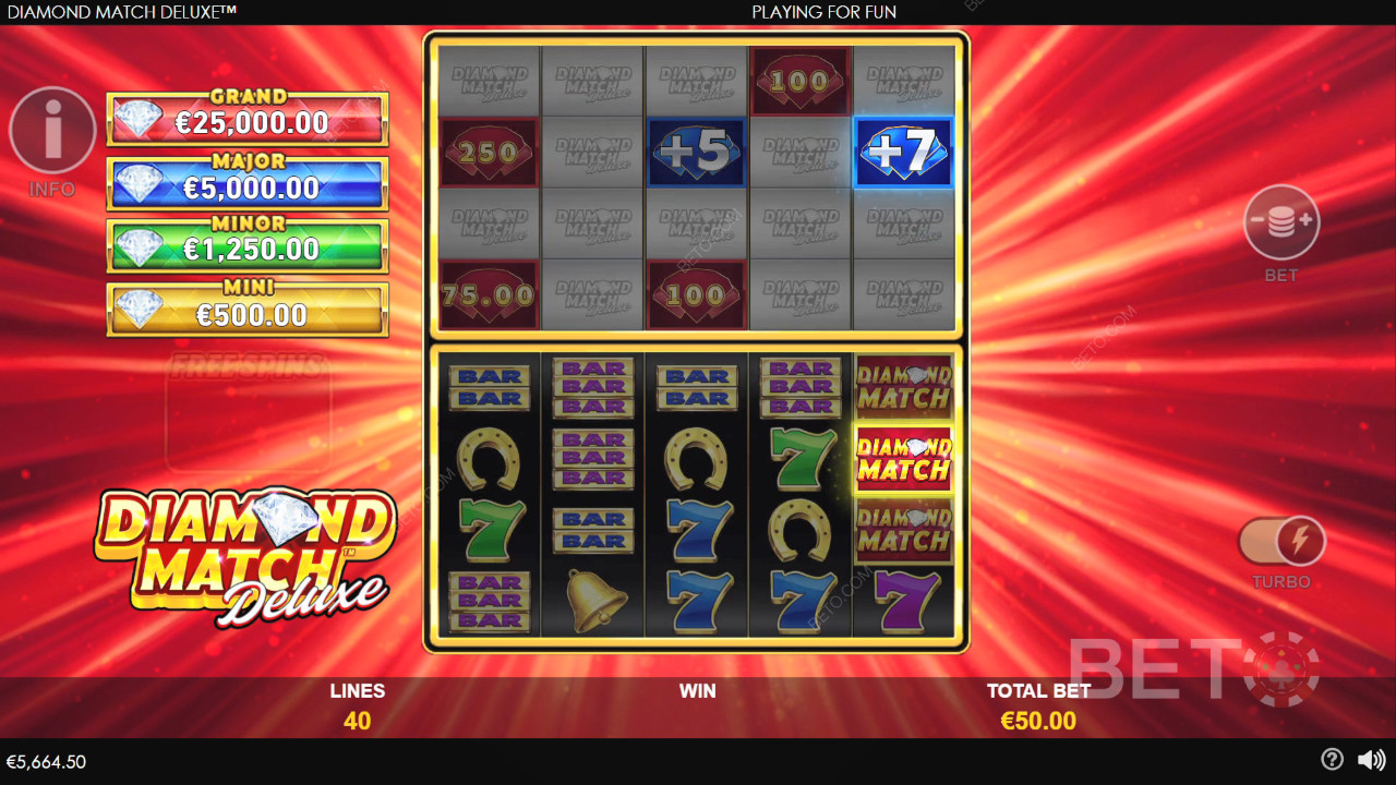 Огляд Diamond Match Deluxe від BETO Slots