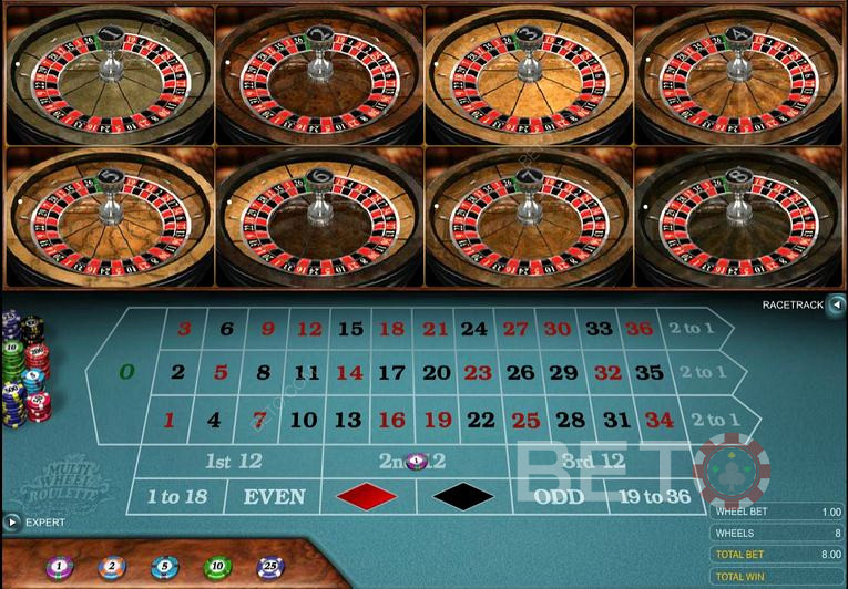 Багатоколісна рулетка - ексклюзив для онлайн-казино