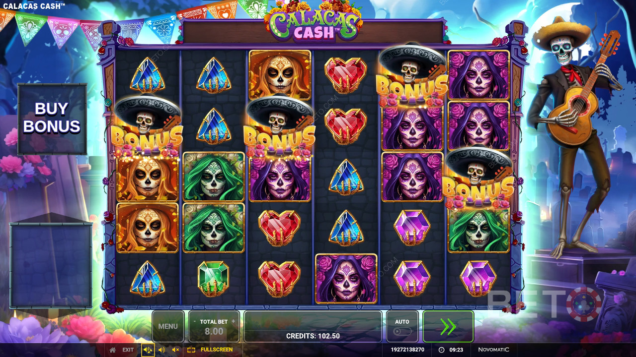 Огляд Calacas Cash від BETO Slots