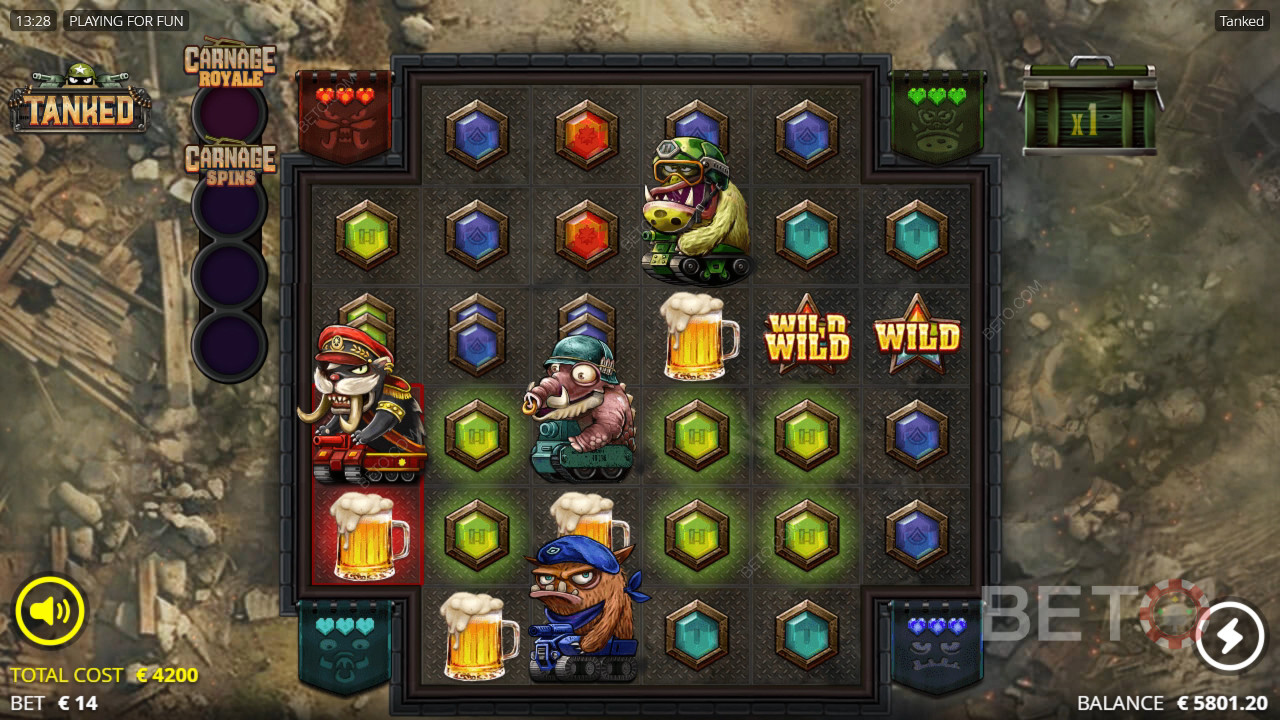 Танкований огляд від BETO Slots