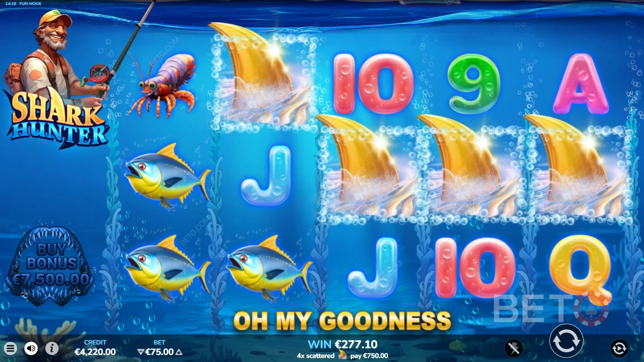 Огляд Shark Hunter від BETO Slots