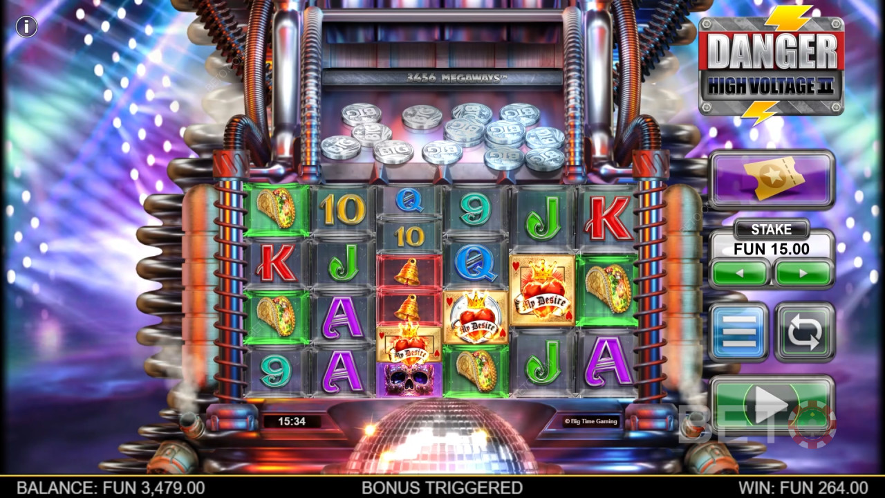 Небезпека! Висока напруга 2 Огляд від BETO Slots