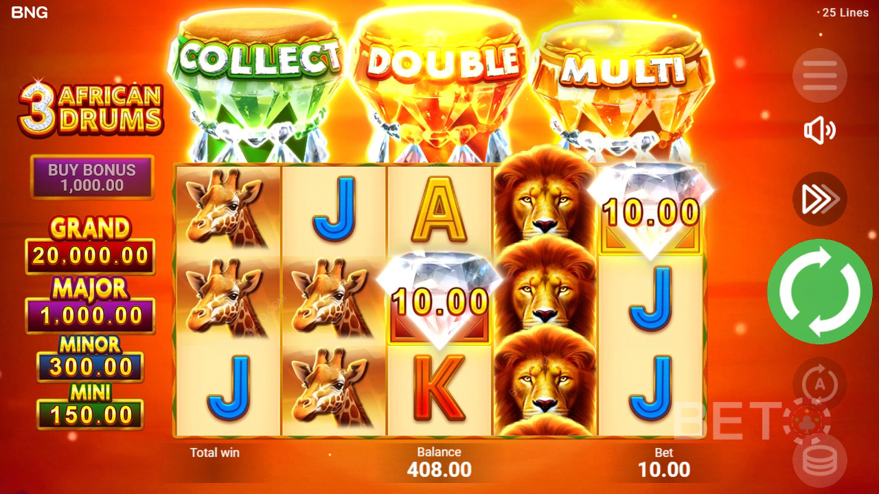 Огляд 3 африканських барабанів від BETO Slots