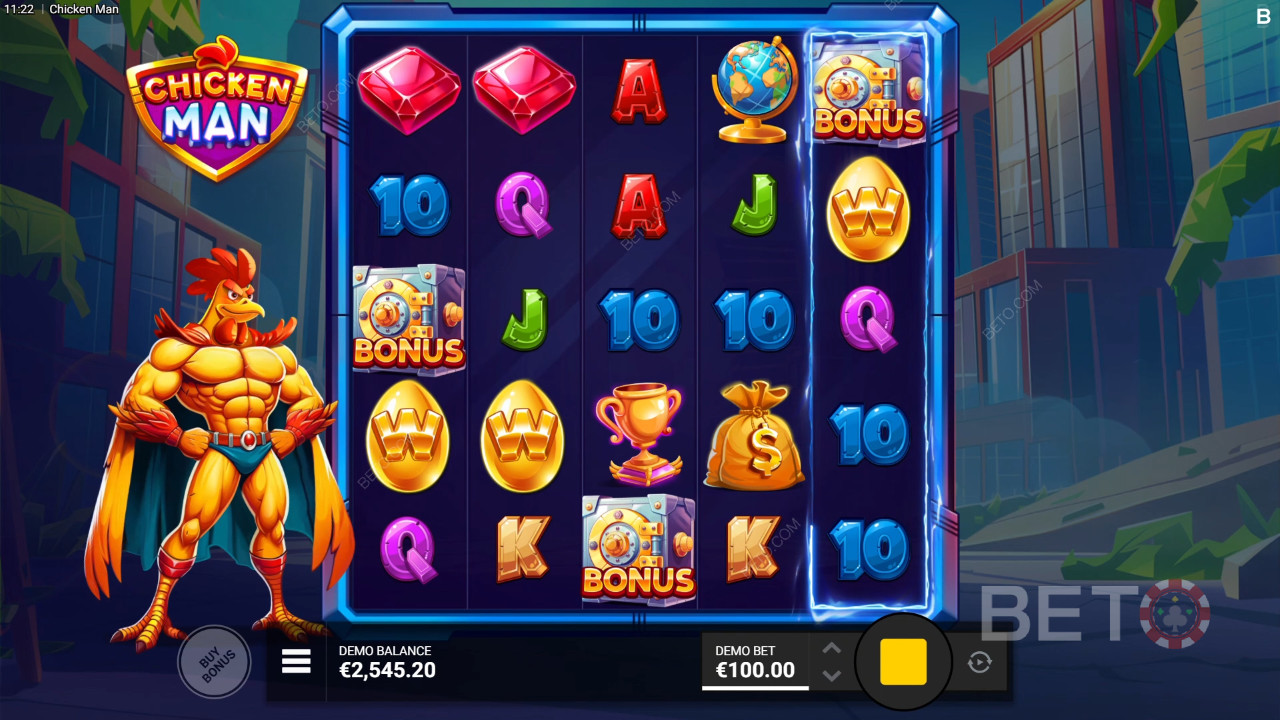 Огляд Chicken Man від BETO Slots