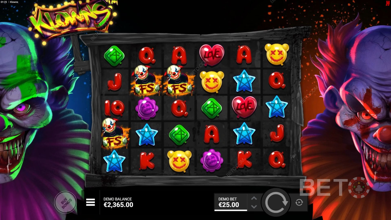 Огляд клоунів від BETO Slots