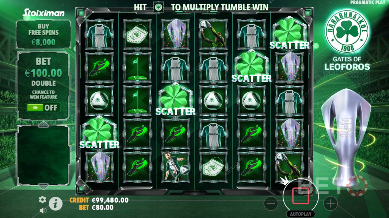 Огляд Gates of Leoforos від BETO Slots