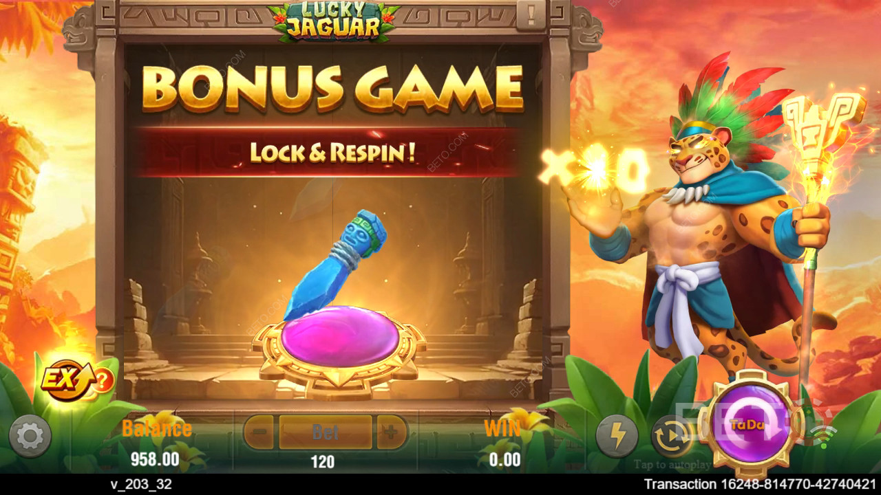 Особливості бонусів у грі Lucky Jaguar від TaDa Gaming