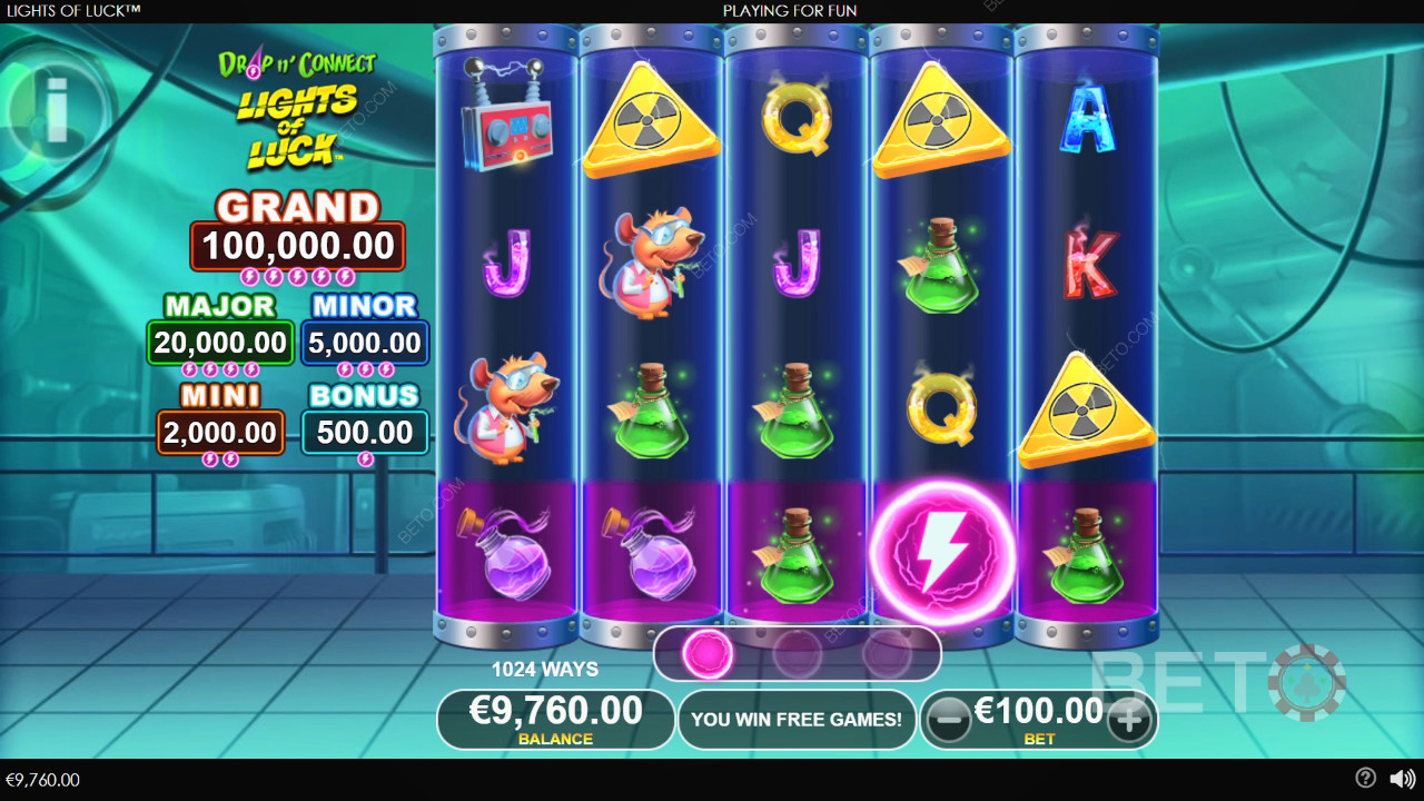 Огляд Lights Of Luck від BETO Slots