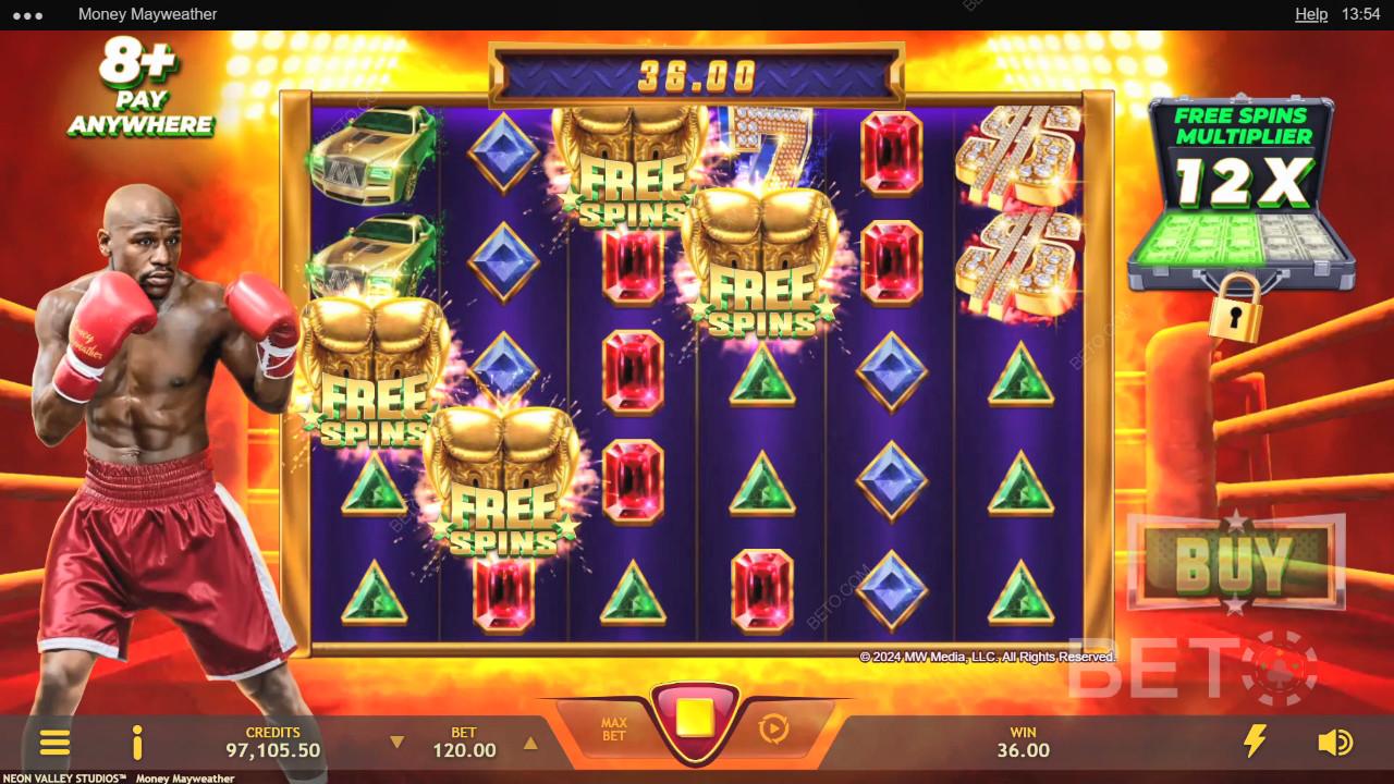 Огляд Money Mayweather від BETO Slots