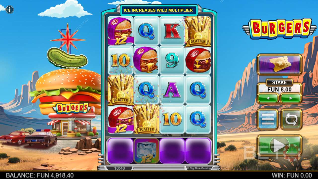 Огляд бургерів від BETO Slots
