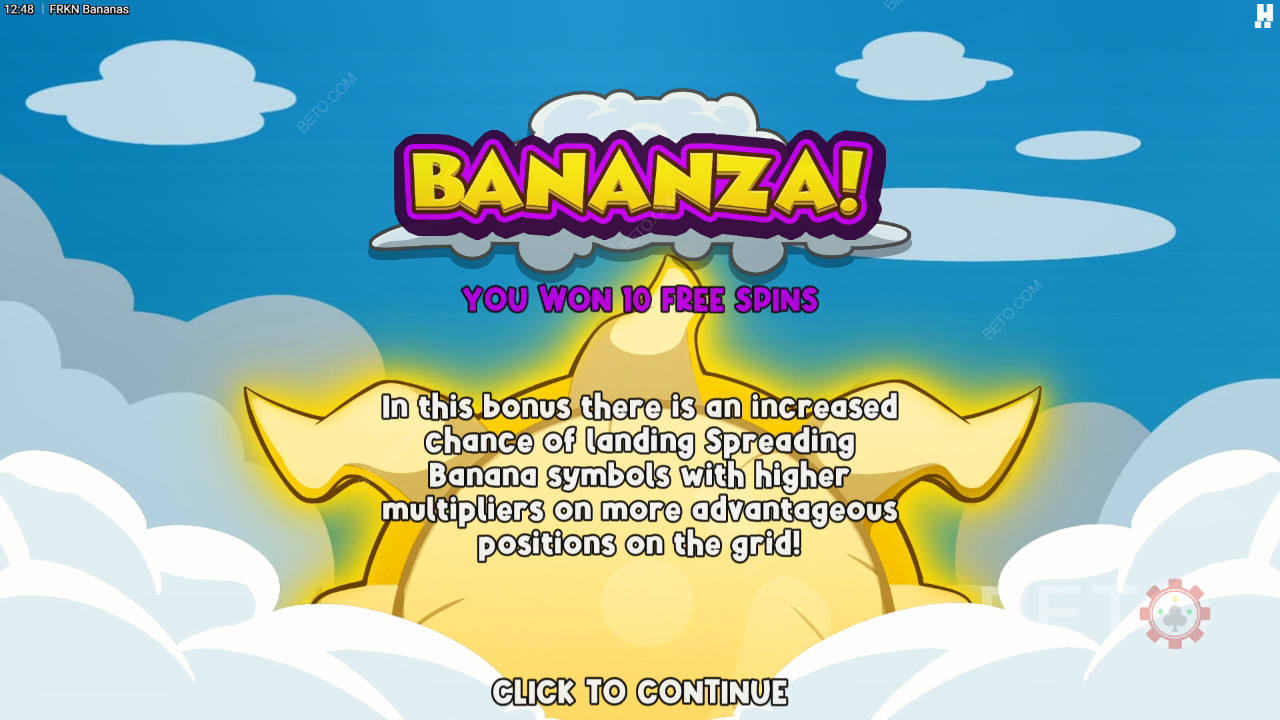 Особливості бонусів пояснюються в FRKN Bananas від Hacksaw Gaming