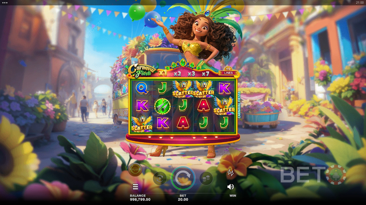 Огляд Carnaval Fiesta від BETO Slots
