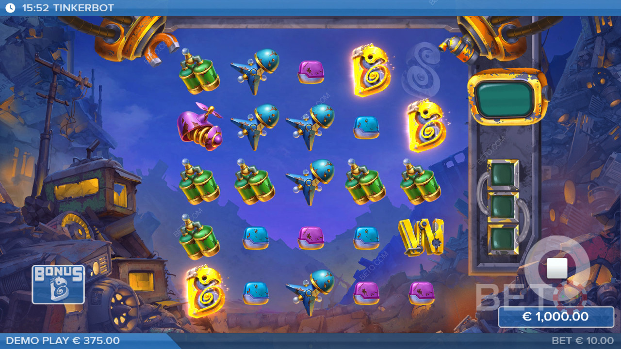 Огляд Tinkerbot від BETO Slots