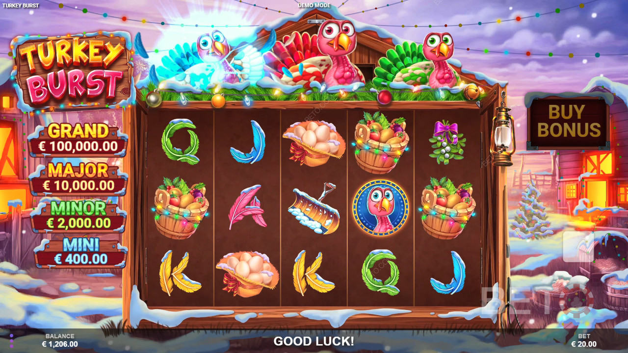 Огляд Turkey Burst від BETO Slots