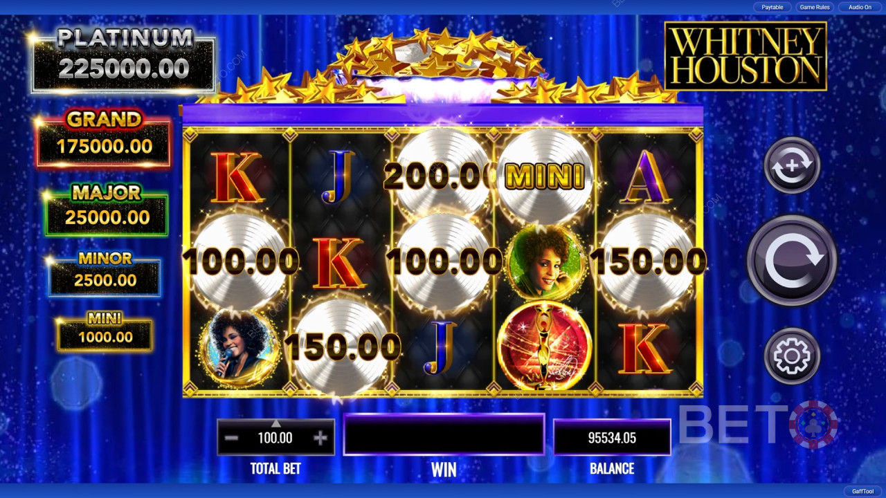 Огляд Whitney Houston від BETO Slots