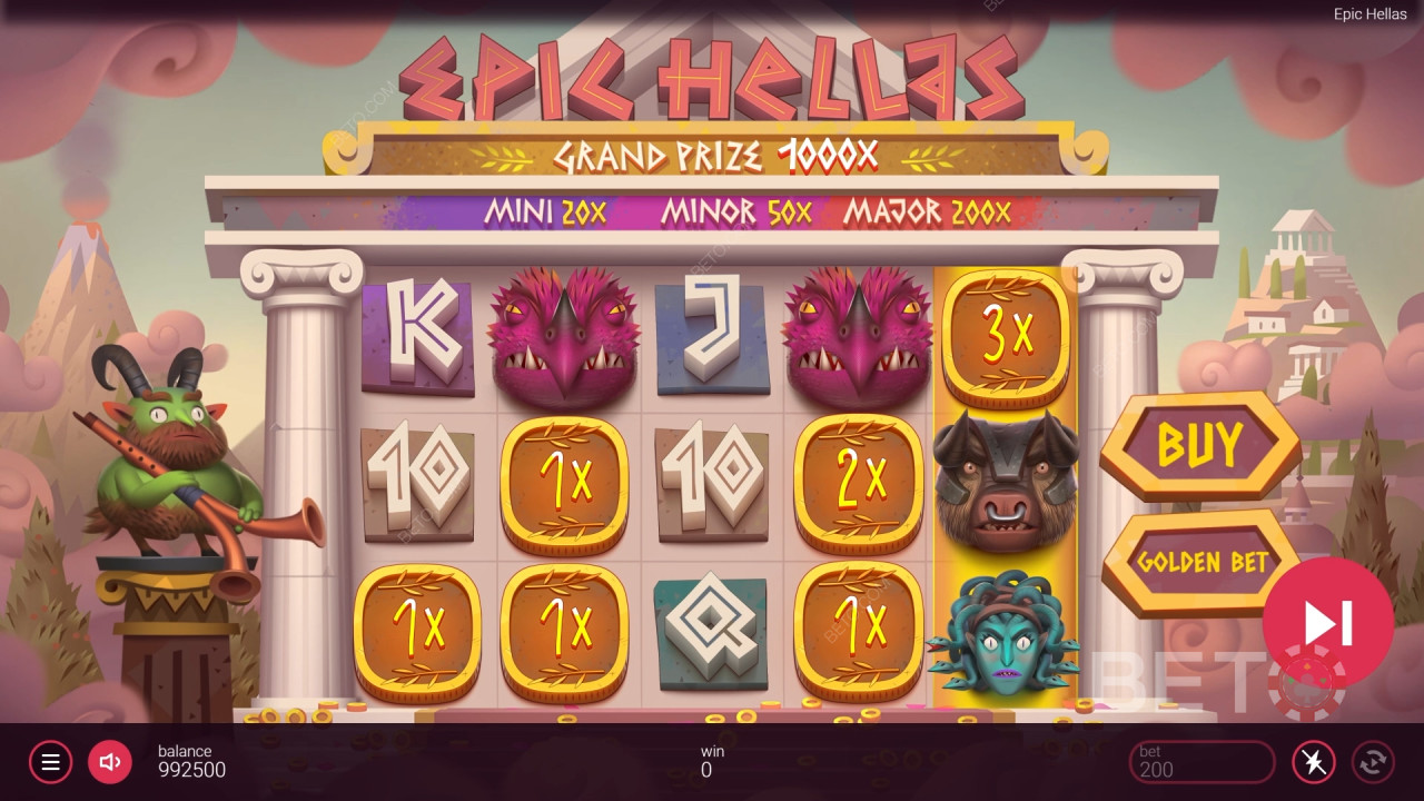 Огляд Epic Hellas від BETO Slots