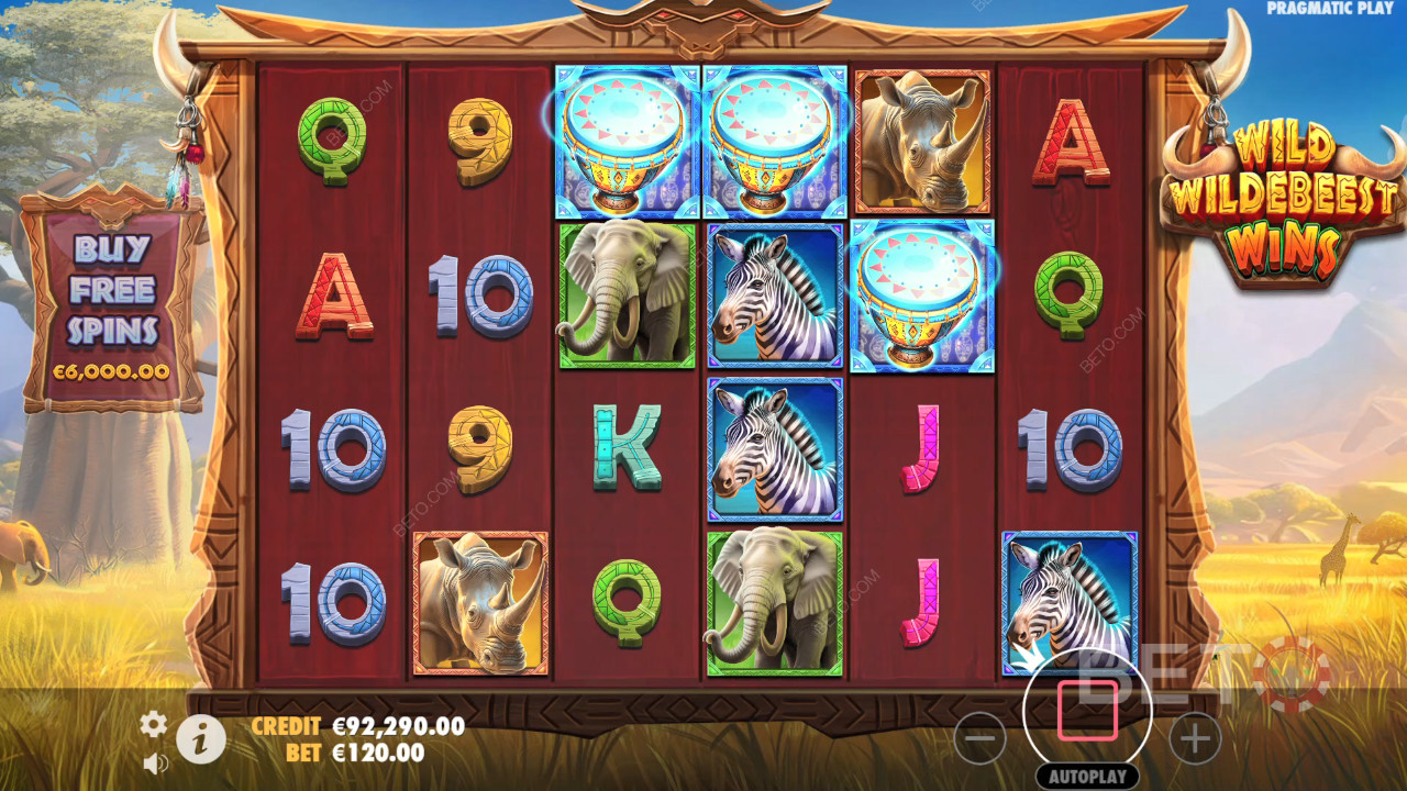 Огляд дикої антилопи гну, що виграє, від BETO Slots