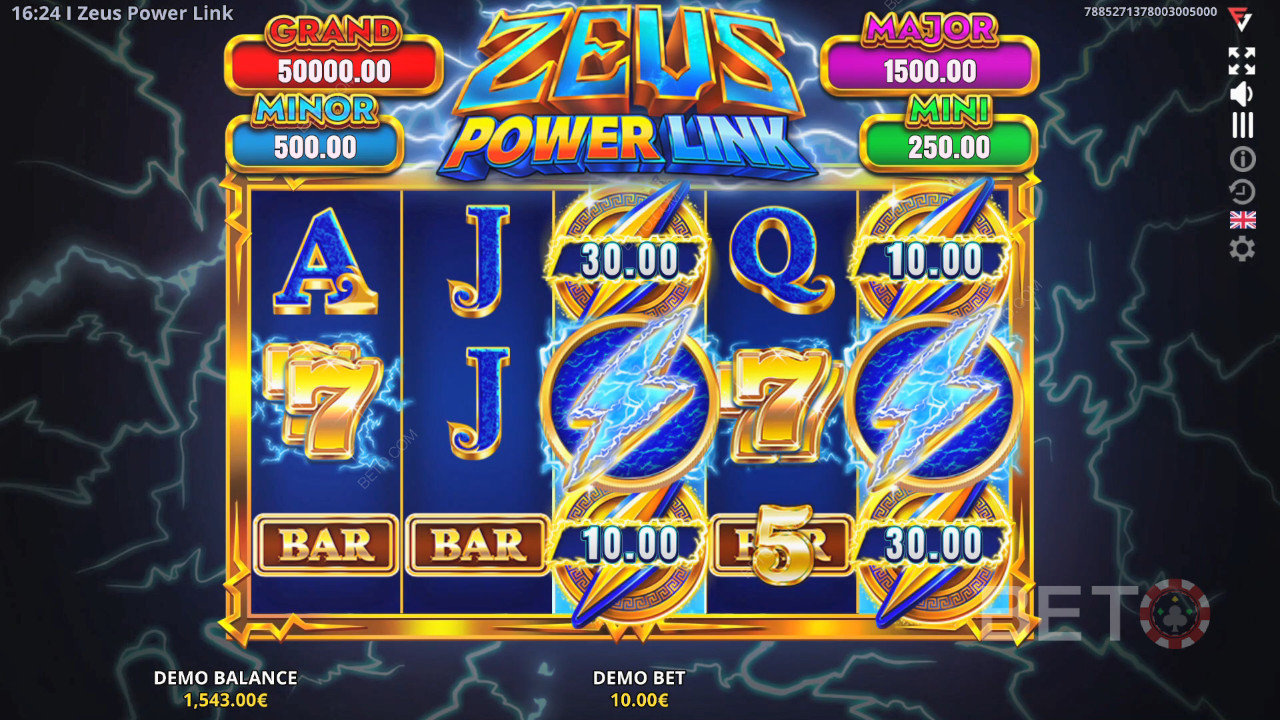 Огляд Zeus Power Link від BETO Slots