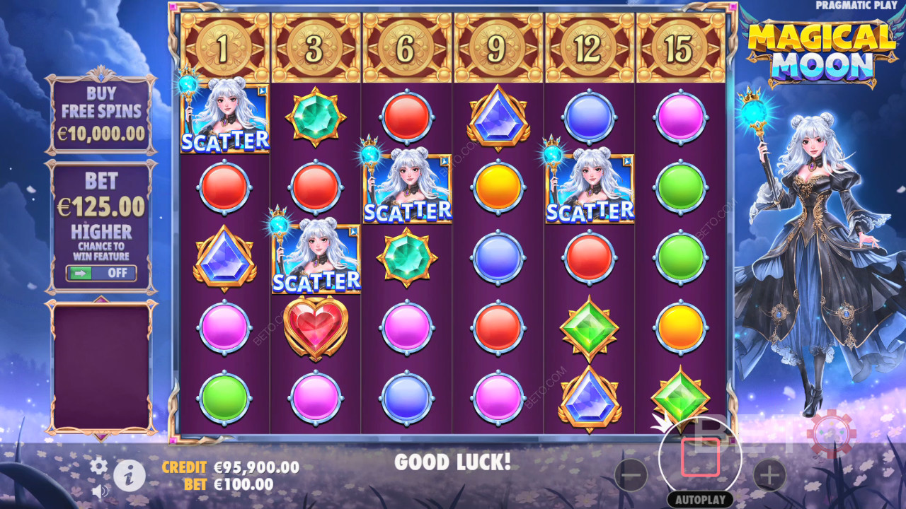 Огляд Magical Moon від BETO Slots