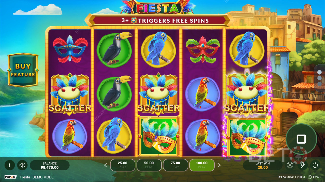 Огляд Fiesta від BETO Slots