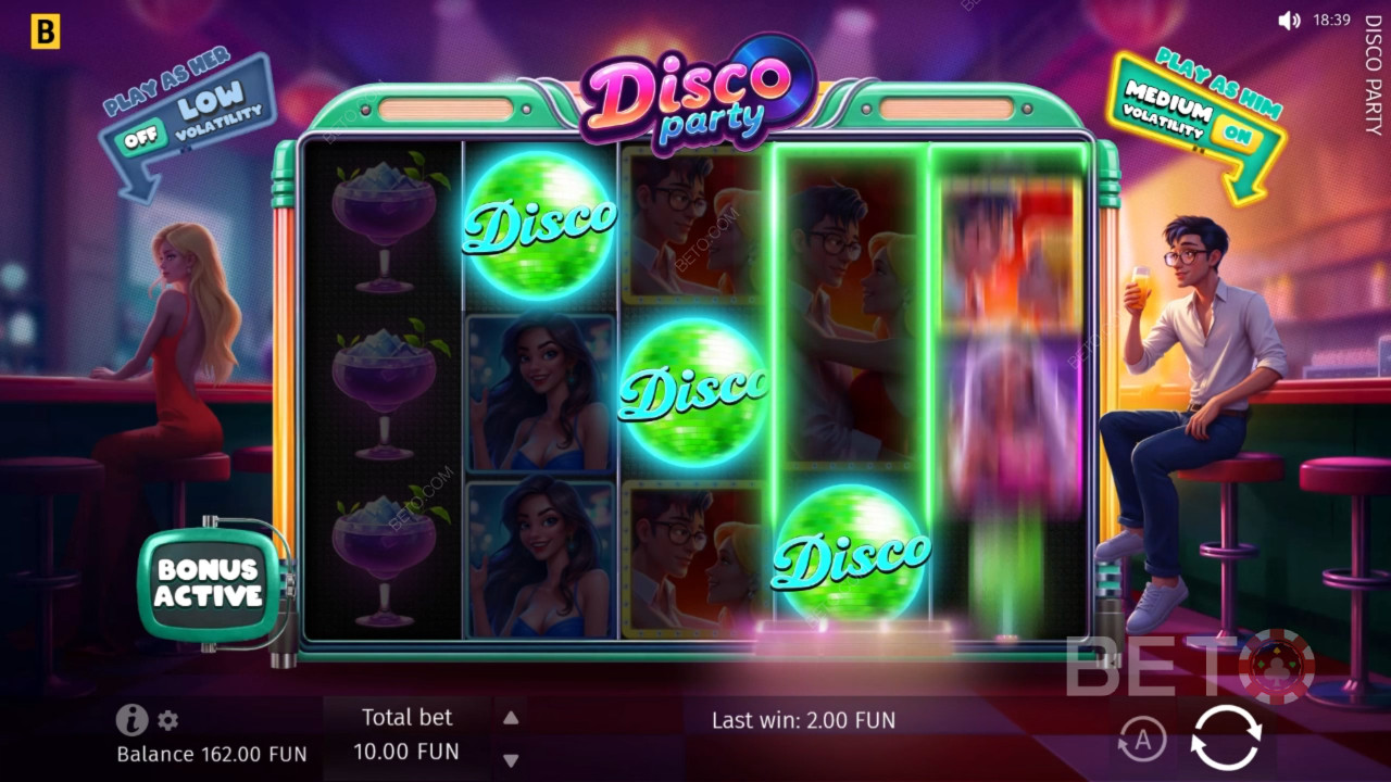 Огляд дискотеки Disco Party від BETO Slots
