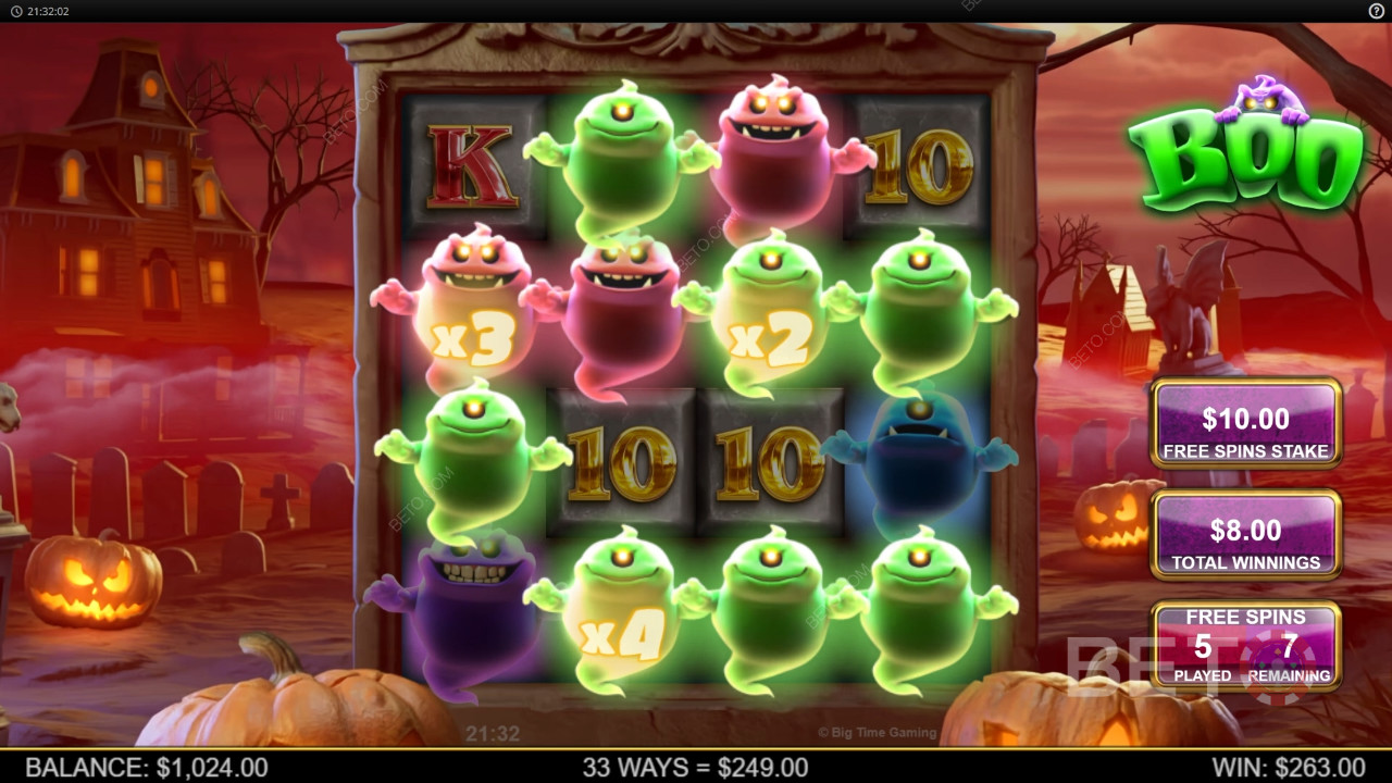 Огляд Boo від BETO Slots