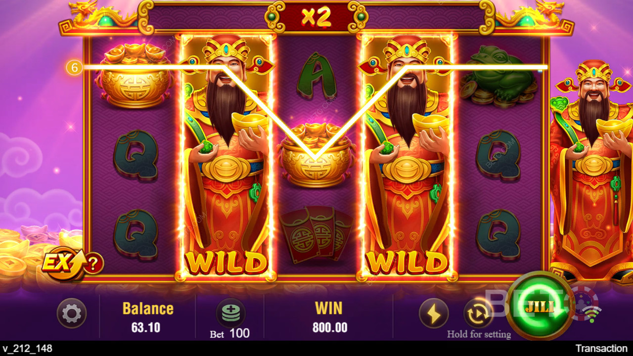 Огляд Jili Caishen від BETO Slots