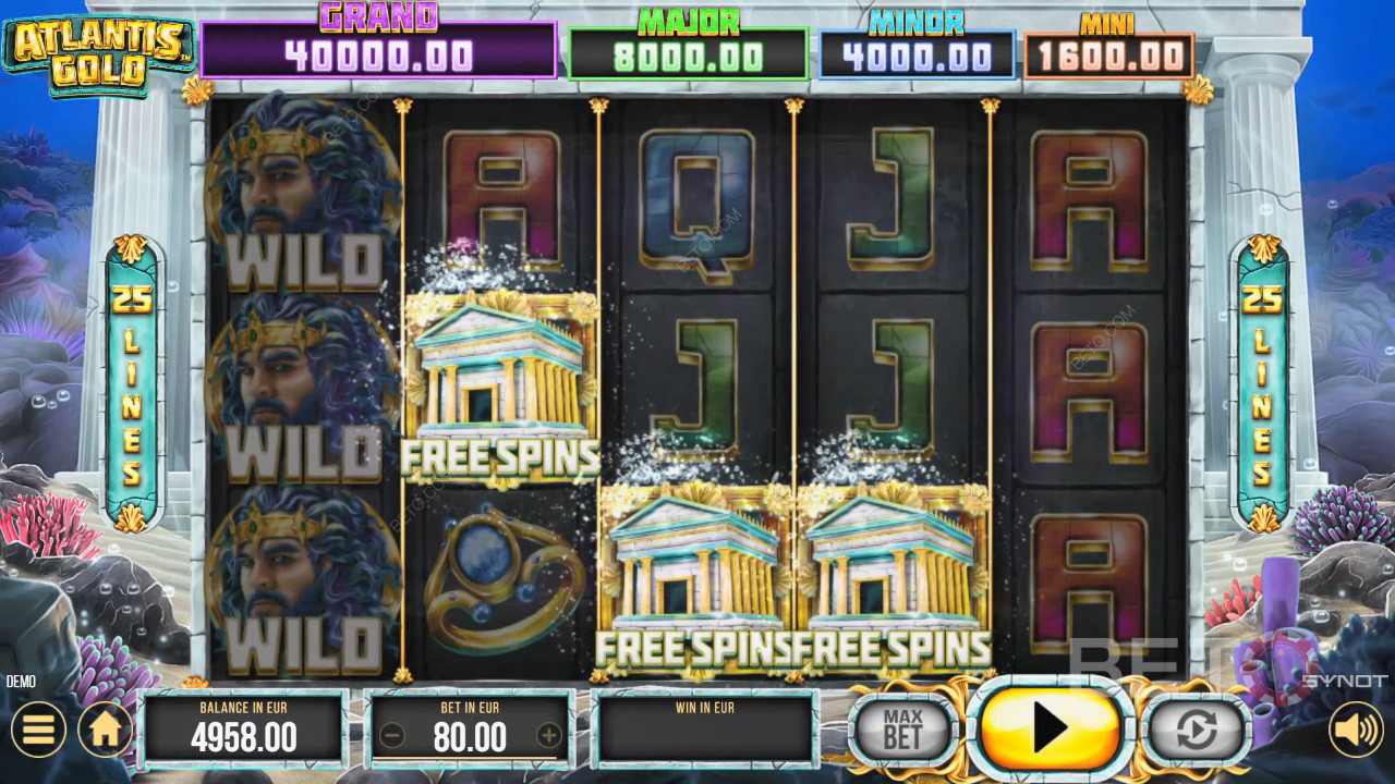 Огляд Atlantis Gold від BETO Slots