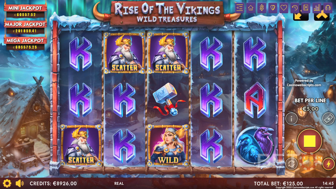 Огляд Rise of The Vikings - Wild Treasures від BETO Slots