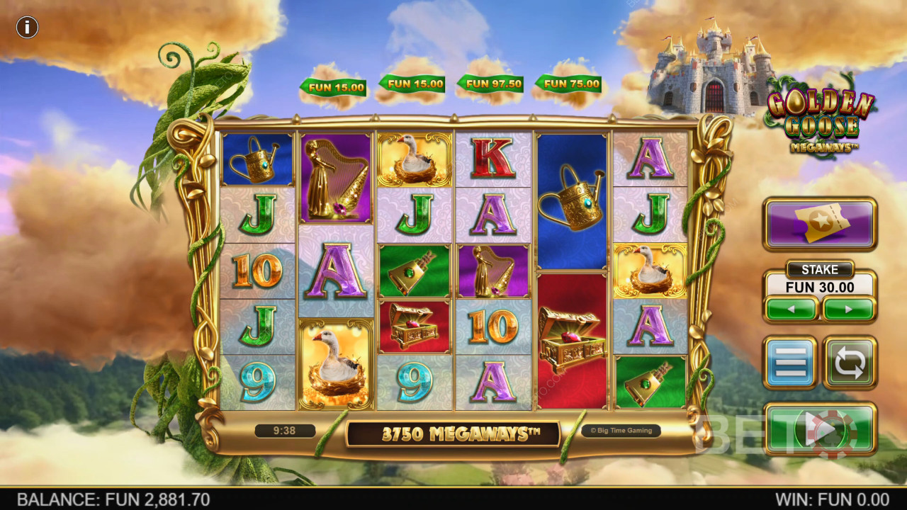 Огляд Golden Goose Megaways від BETO Slots