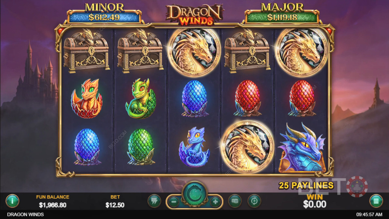 Огляд Dragon Winds від BETO Slots