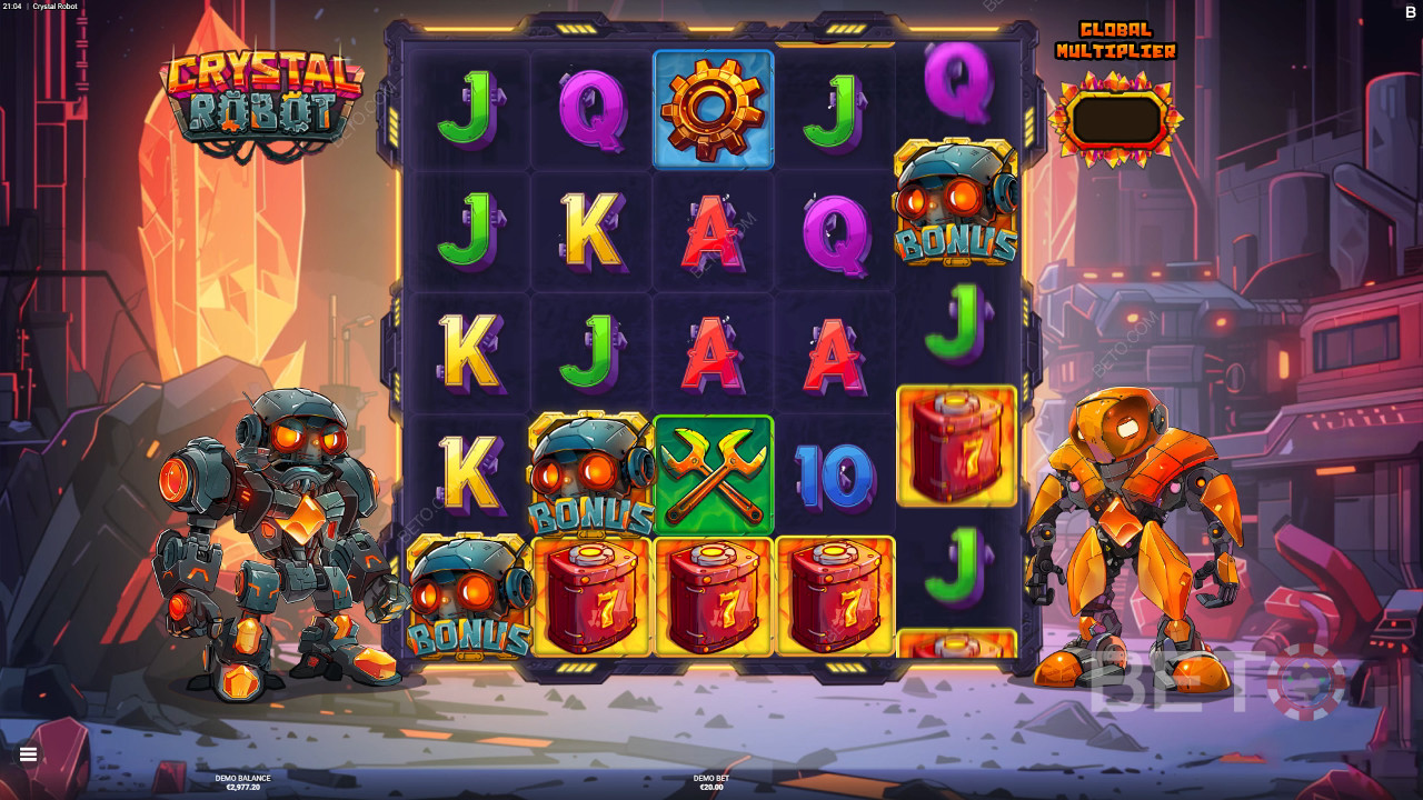 Огляд Crystal Robot від BETO Slots