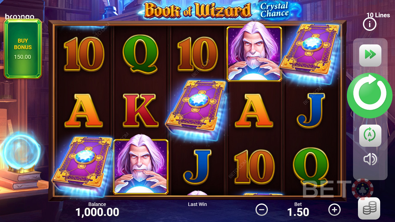 Book of Wizard: Crystal Chance Грати Безкоштовно