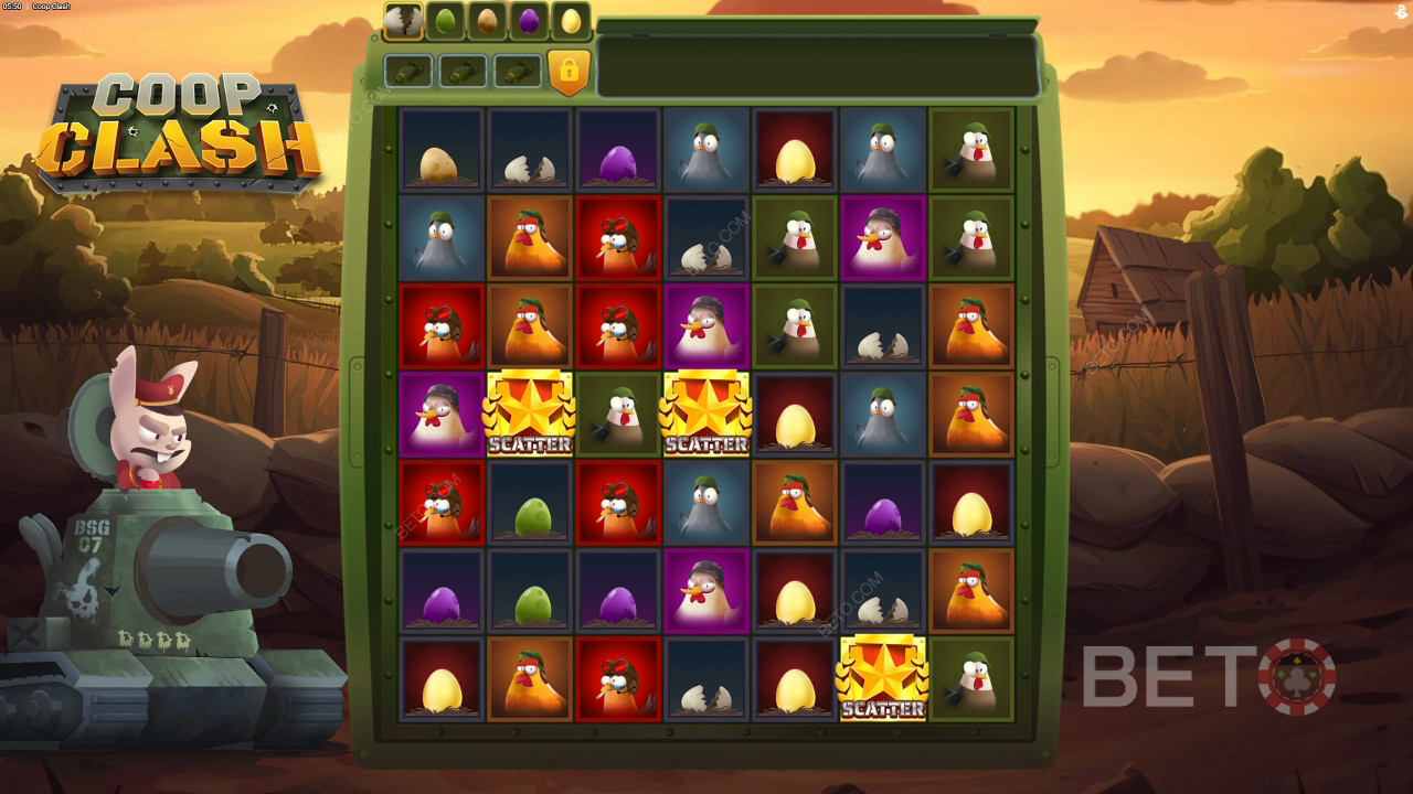 Огляд Coop Clash від BETO Slots