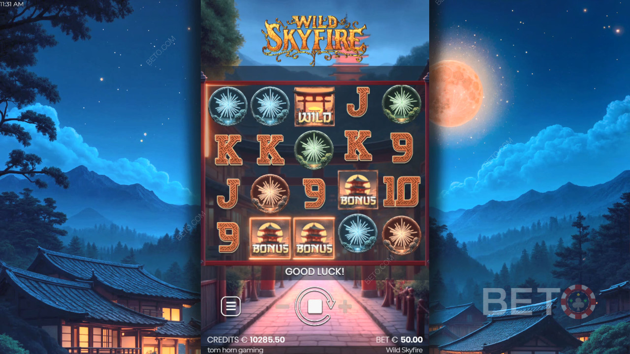 Огляд Wild Skyfire від BETO Slots