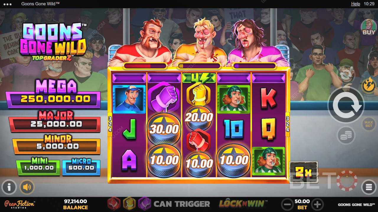 Огляд Goons Gone Wild від BETO Slots